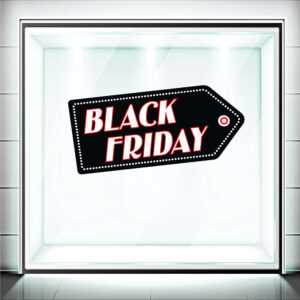 Αυτοκόλλητα Βιτρίνας Black Friday